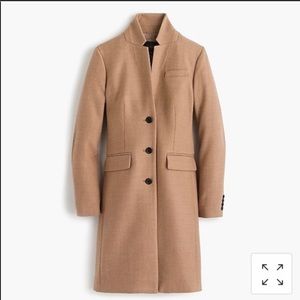 J.Crew camel regent topcoat